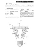 LED LAMP WITH CIRCLING LED MODULES AND ENCAPSULATION diagram and image