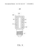 LED LAMP WITH CIRCLING LED MODULES AND ENCAPSULATION diagram and image