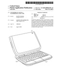 CONVERTIBLE PC HAVING A WATERPROOFING STRUCTURE diagram and image