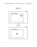 Operation display device and operation display method diagram and image