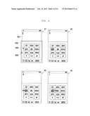 LETTER INPUT METHOD AND MOBILE DEVICE ADAPTED THERETO diagram and image