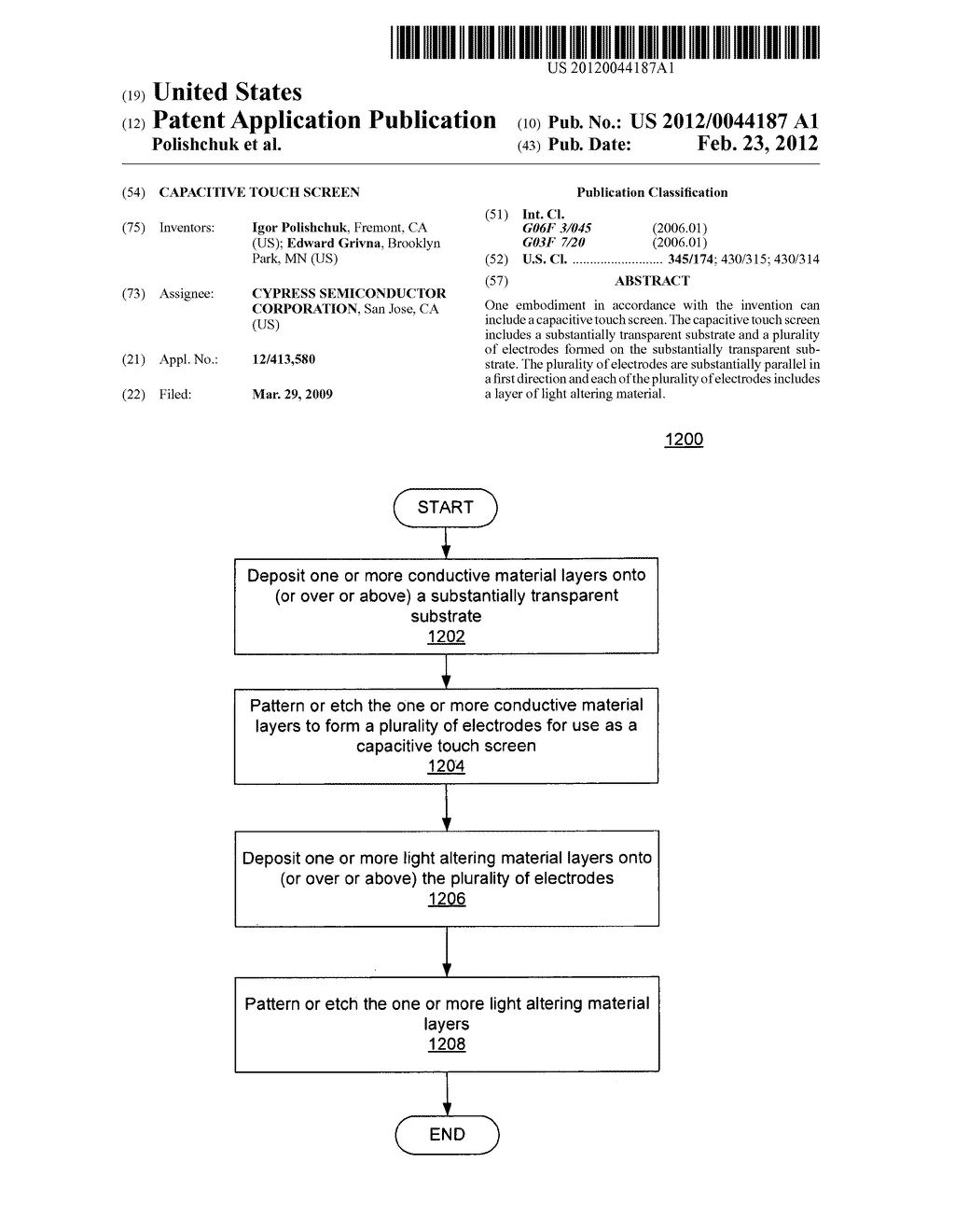 Capacitive Touch Screen - diagram, schematic, and image 01