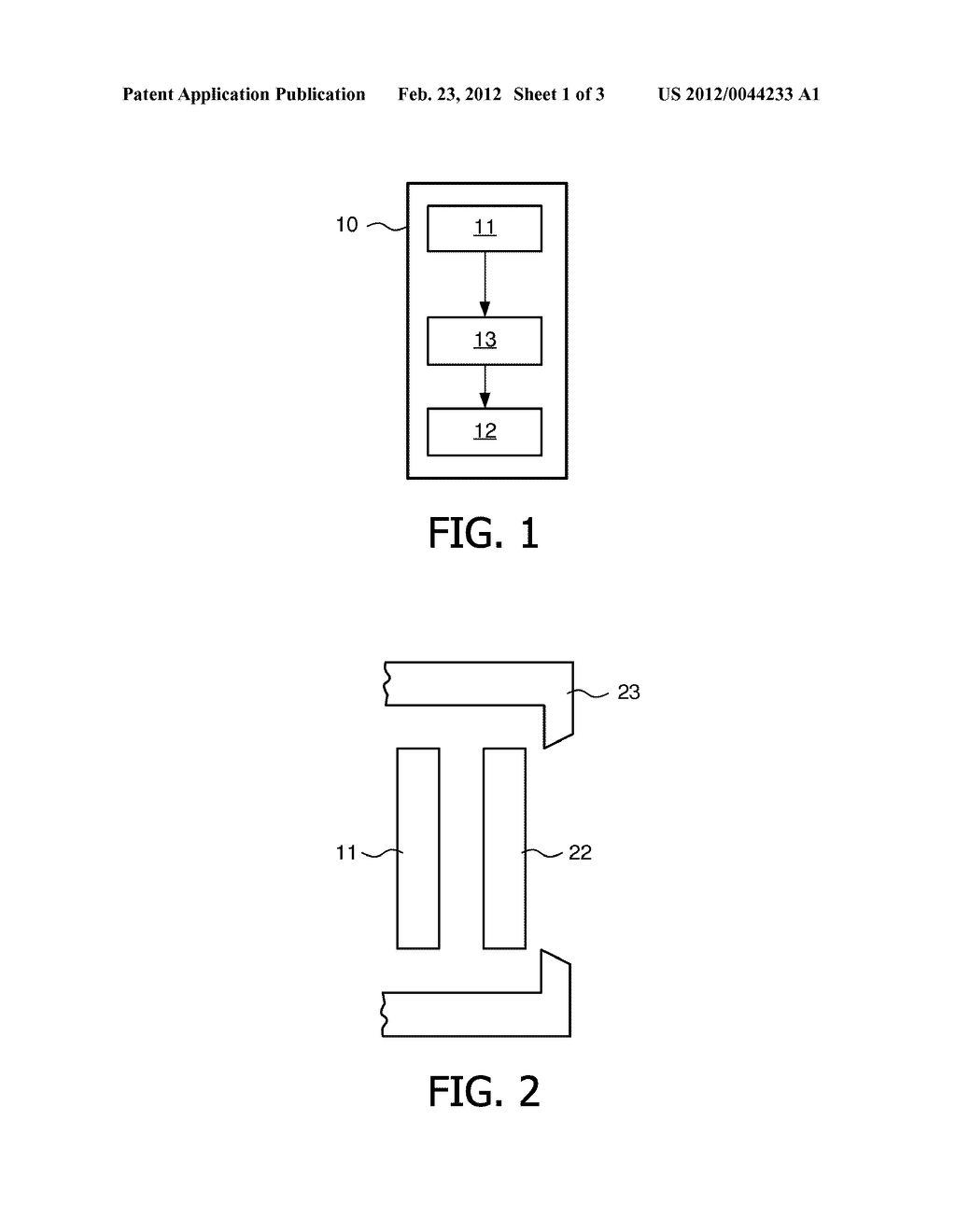 DEVICE FOR PLACEMENT IN FRONT OF A DISPLAY DEVICE - diagram, schematic, and image 02