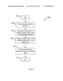 DEPTH MANAGEMENT FOR DISPLAYED GRAPHICAL ELEMENTS diagram and image