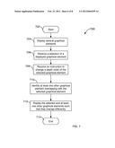 DEPTH MANAGEMENT FOR DISPLAYED GRAPHICAL ELEMENTS diagram and image