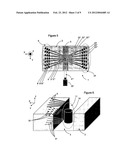 SYSTEM AND DEVICE FOR OPTICAL DETECTION OF PARTICLES WITH AN ARRAY FOR     DECOUPLING OPTICAL INFORMATION, CORRESPONDING MANUFACTURING METHOD diagram and image