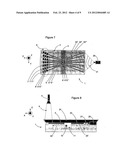 SYSTEM AND DEVICE FOR OPTICAL DETECTION OF PARTICLES WITH AN ARRAY FOR     DECOUPLING OPTICAL INFORMATION, CORRESPONDING MANUFACTURING METHOD diagram and image