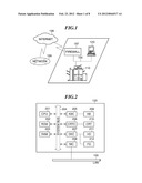 IMAGE PROCESSING APPARATUS CAPABLE OF DISPLAYING SHORTCUT KEYS, AND     CONTROL METHOD AND PROGRAM THEREFOR diagram and image