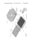 COMPACT FOLDED CONFIGURATION FOR INTEGRATED CIRCUIT PACKAGING diagram and image