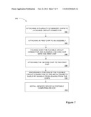 COMPACT FOLDED CONFIGURATION FOR INTEGRATED CIRCUIT PACKAGING diagram and image