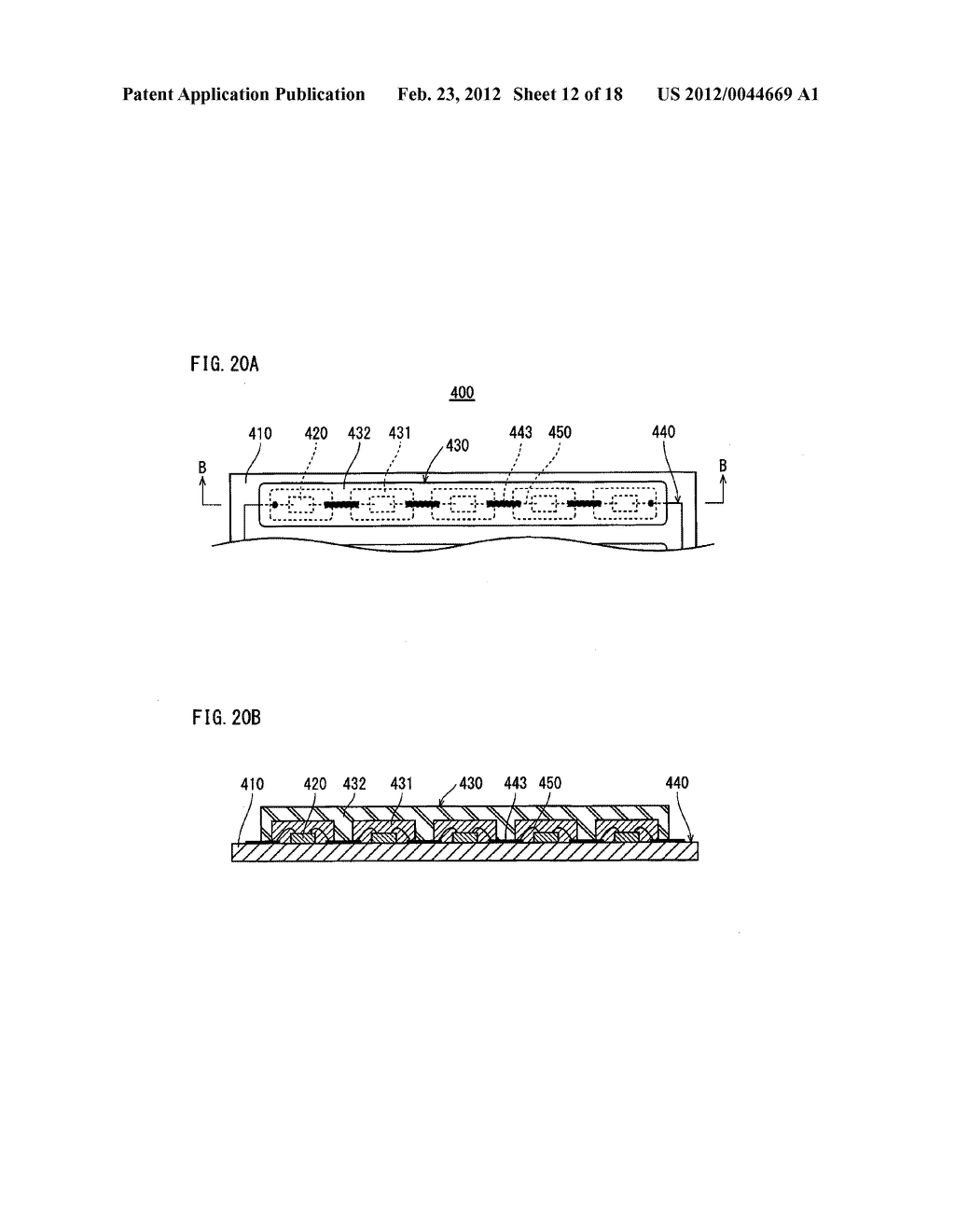 LIGHT-EMITTING MODULE, LIGHT SOURCE DEVICE, LIQUID CRYSTAL DISPLAY DEVICE,     AND METHOD OF MANUFACTURING LIGHT-EMITTING MODULE - diagram, schematic, and image 13