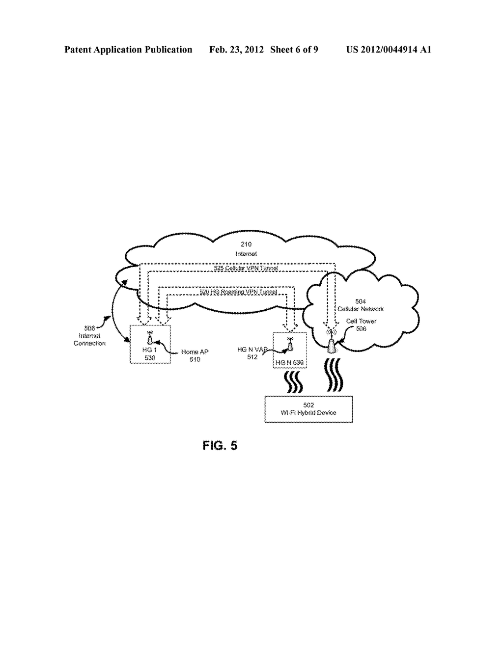 SYSTEM AND METHOD FOR WI-FI ROAMING - diagram, schematic, and image 07