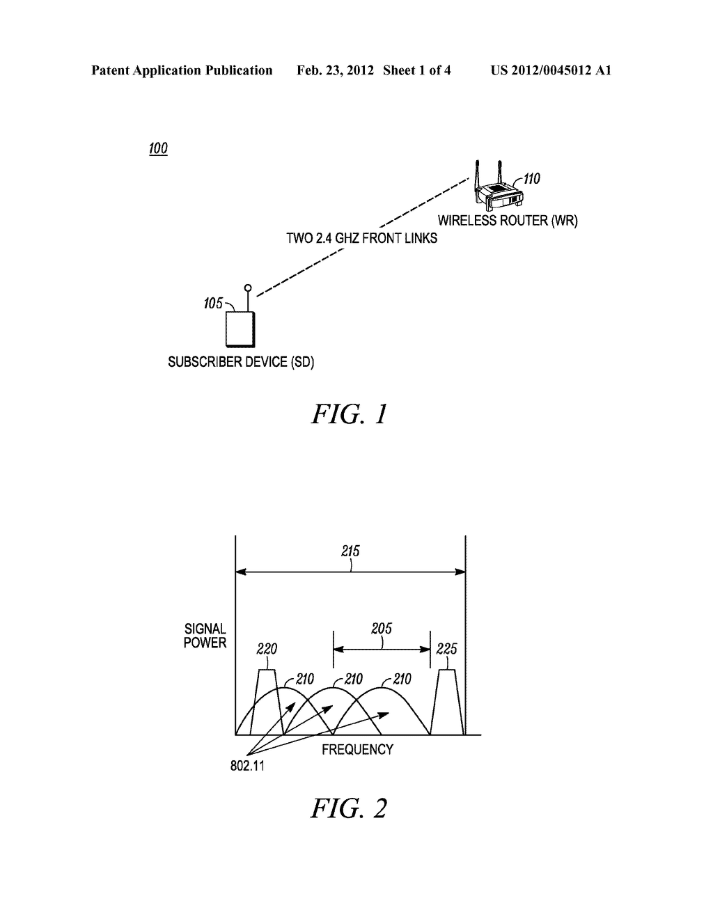 METHOD AND DEVICE FOR TRANSMITTING DATA IN A WIRELESS COMMUNICATION     NETWORK - diagram, schematic, and image 02