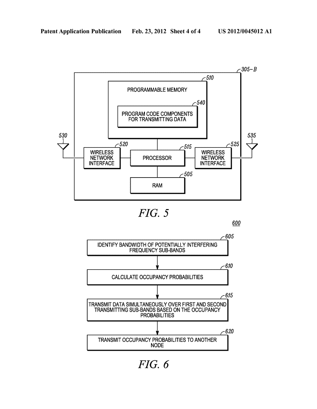 METHOD AND DEVICE FOR TRANSMITTING DATA IN A WIRELESS COMMUNICATION     NETWORK - diagram, schematic, and image 05