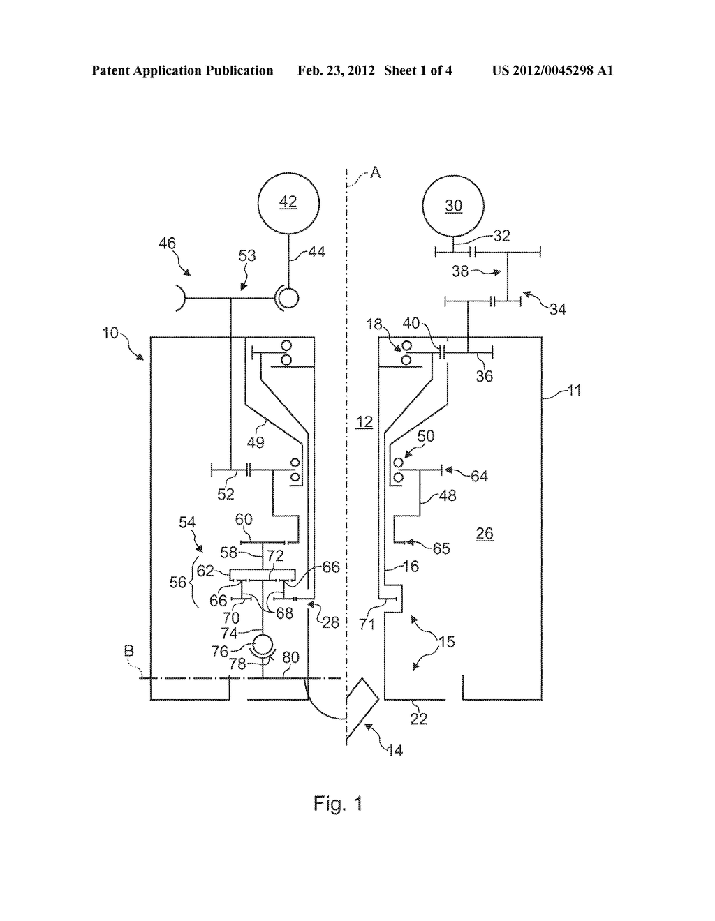 SHAFT FURNACE CHARGING INSTALLATION HAVING A DRIVE MECHANISM FOR A     DISTRIBUTION CHUTE - diagram, schematic, and image 02