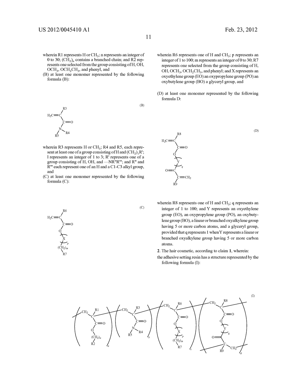 HAIR COSMETIC - diagram, schematic, and image 12
