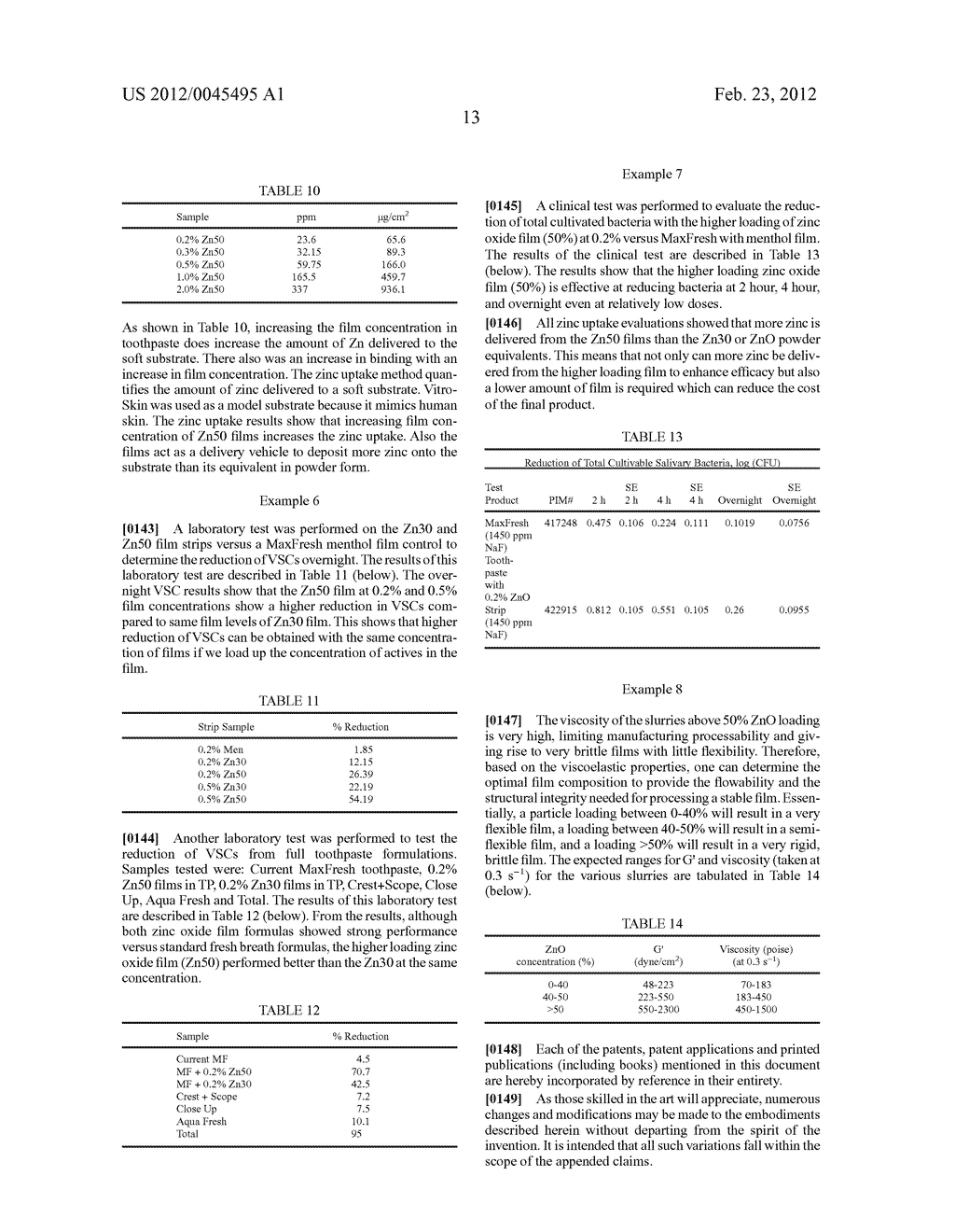 HIGHER LOADING ZINC-CONTAINING FILMS - diagram, schematic, and image 16