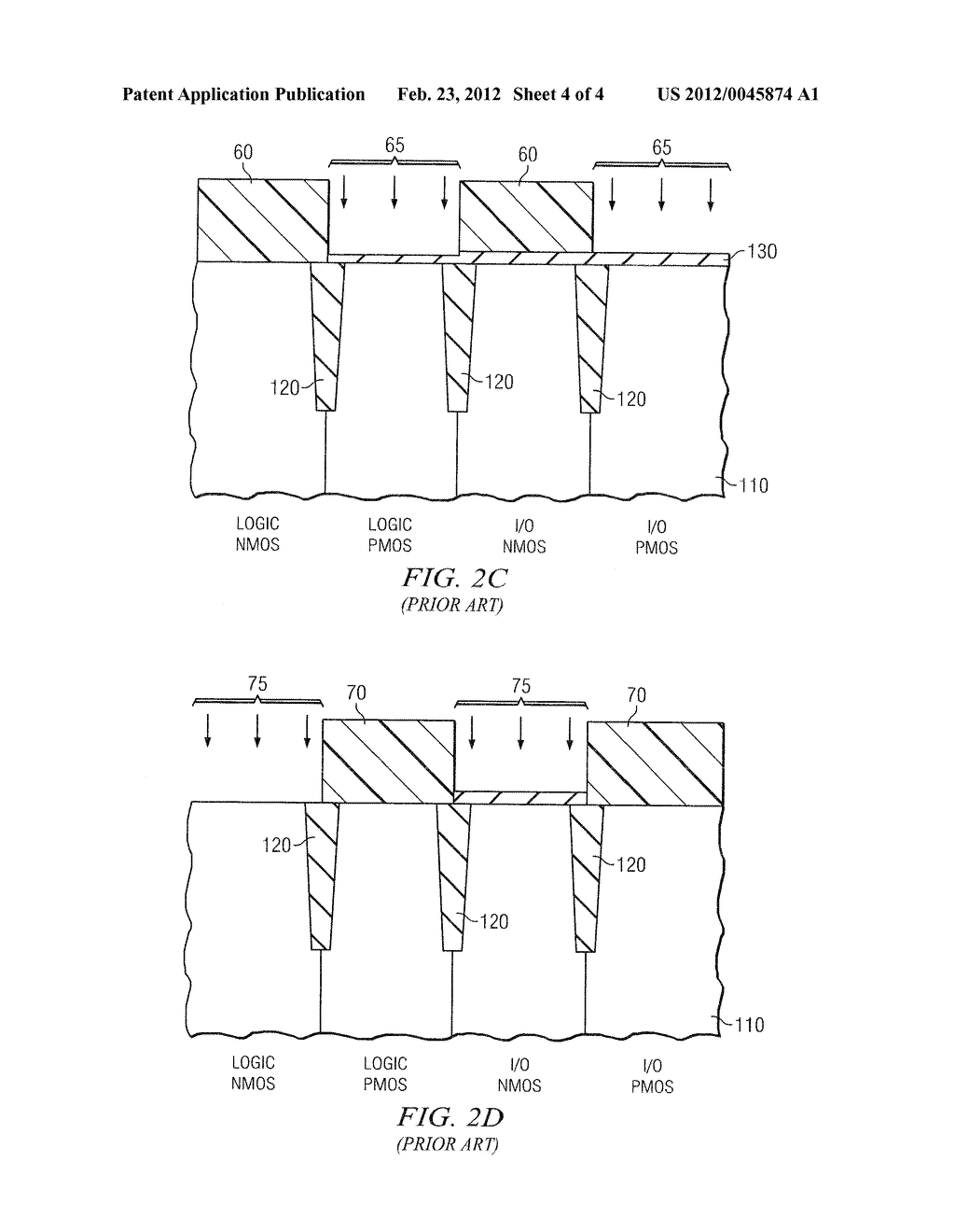 CMOS INTEGRATION METHOD FOR OPTIMAL IO TRANSISTOR VT - diagram, schematic, and image 05