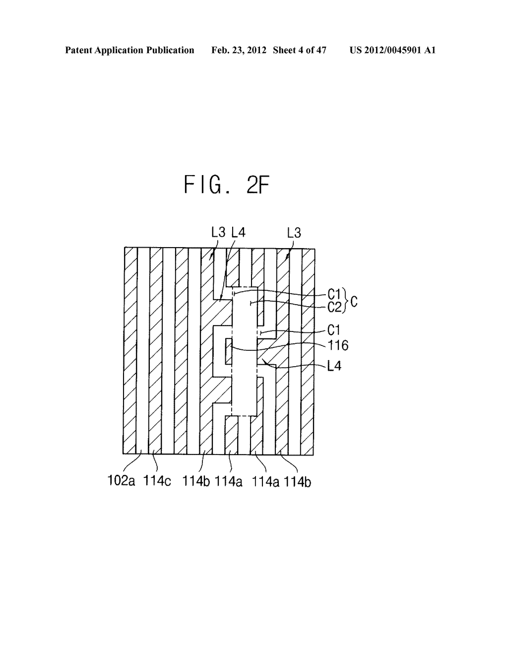 METHOD OF FORMING A PATTERN STRUCTURE FOR A SEMICONDUCTOR DEVICE - diagram, schematic, and image 05
