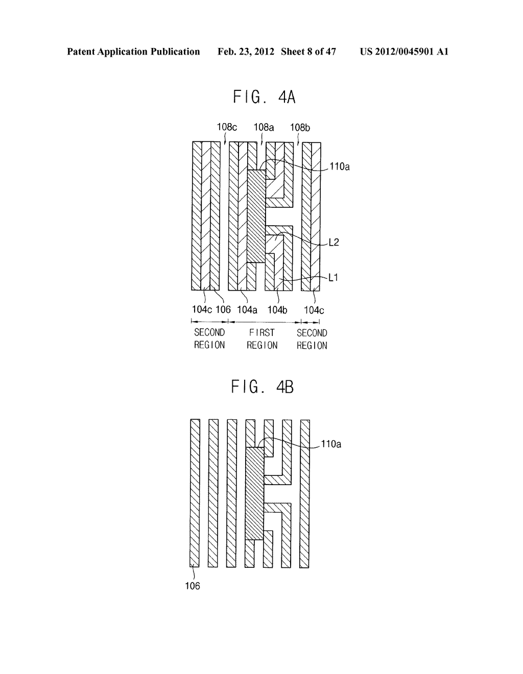METHOD OF FORMING A PATTERN STRUCTURE FOR A SEMICONDUCTOR DEVICE - diagram, schematic, and image 09