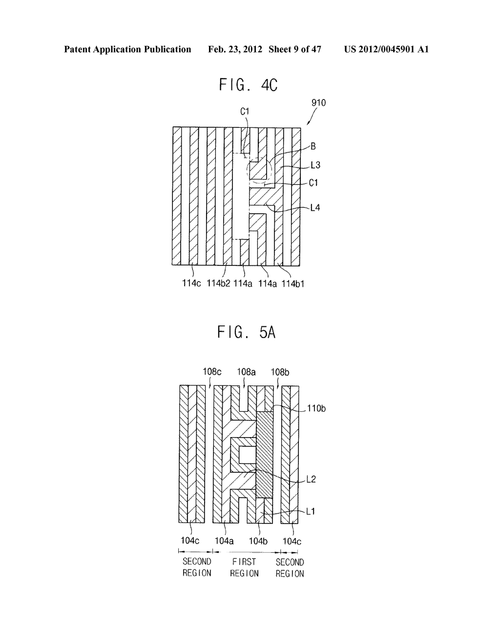 METHOD OF FORMING A PATTERN STRUCTURE FOR A SEMICONDUCTOR DEVICE - diagram, schematic, and image 10