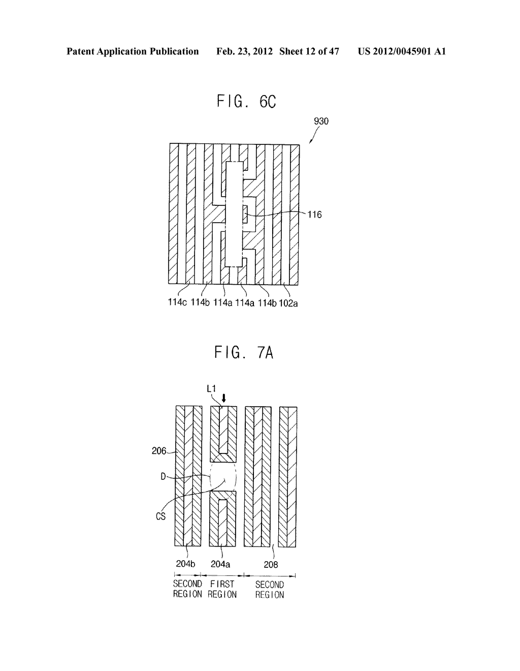 METHOD OF FORMING A PATTERN STRUCTURE FOR A SEMICONDUCTOR DEVICE - diagram, schematic, and image 13