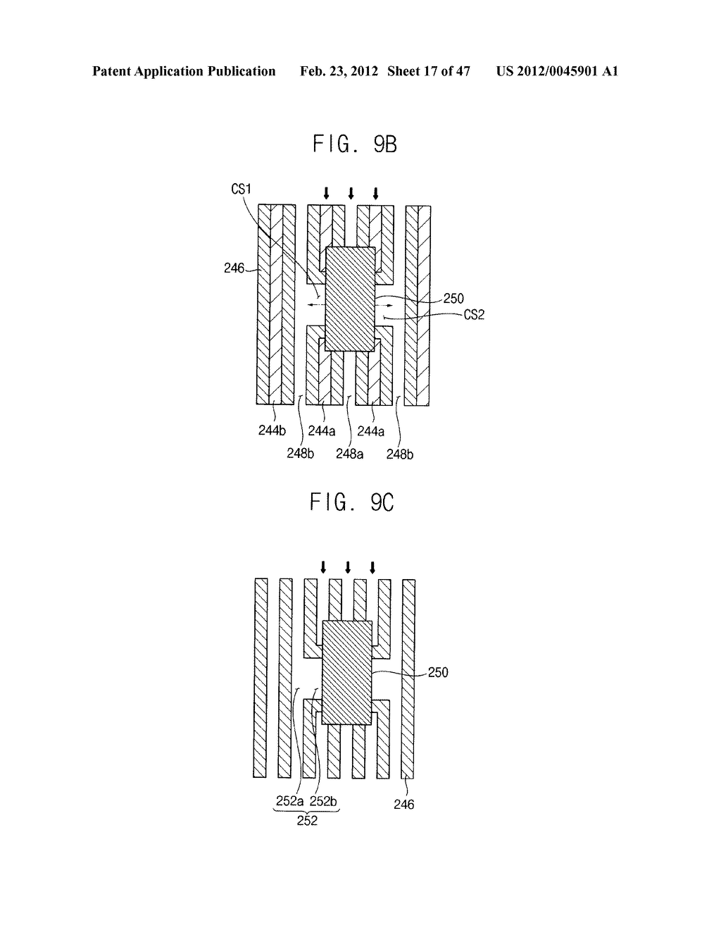 METHOD OF FORMING A PATTERN STRUCTURE FOR A SEMICONDUCTOR DEVICE - diagram, schematic, and image 18