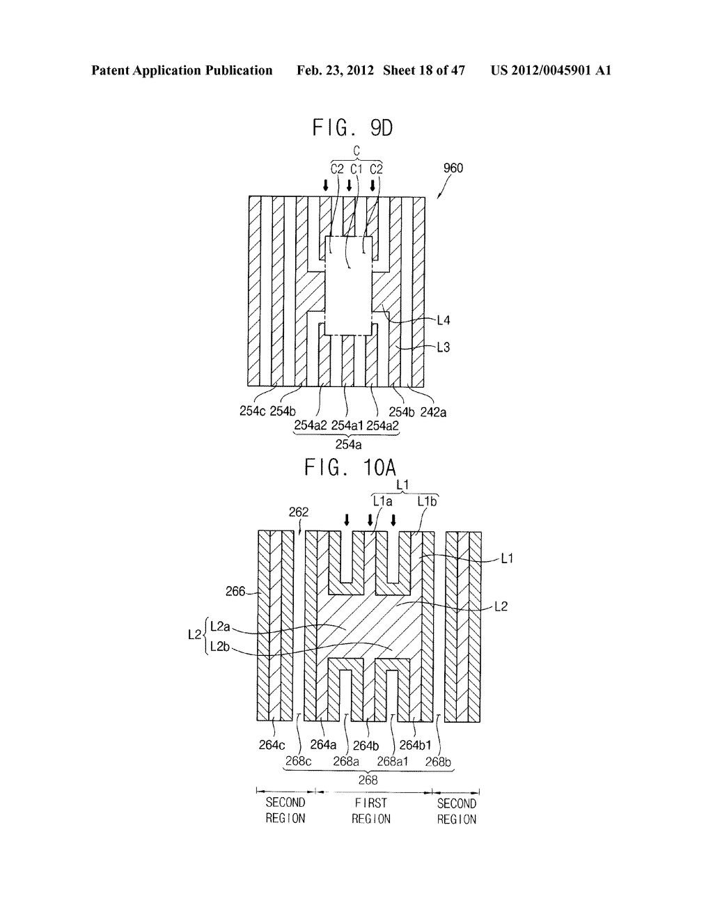 METHOD OF FORMING A PATTERN STRUCTURE FOR A SEMICONDUCTOR DEVICE - diagram, schematic, and image 19
