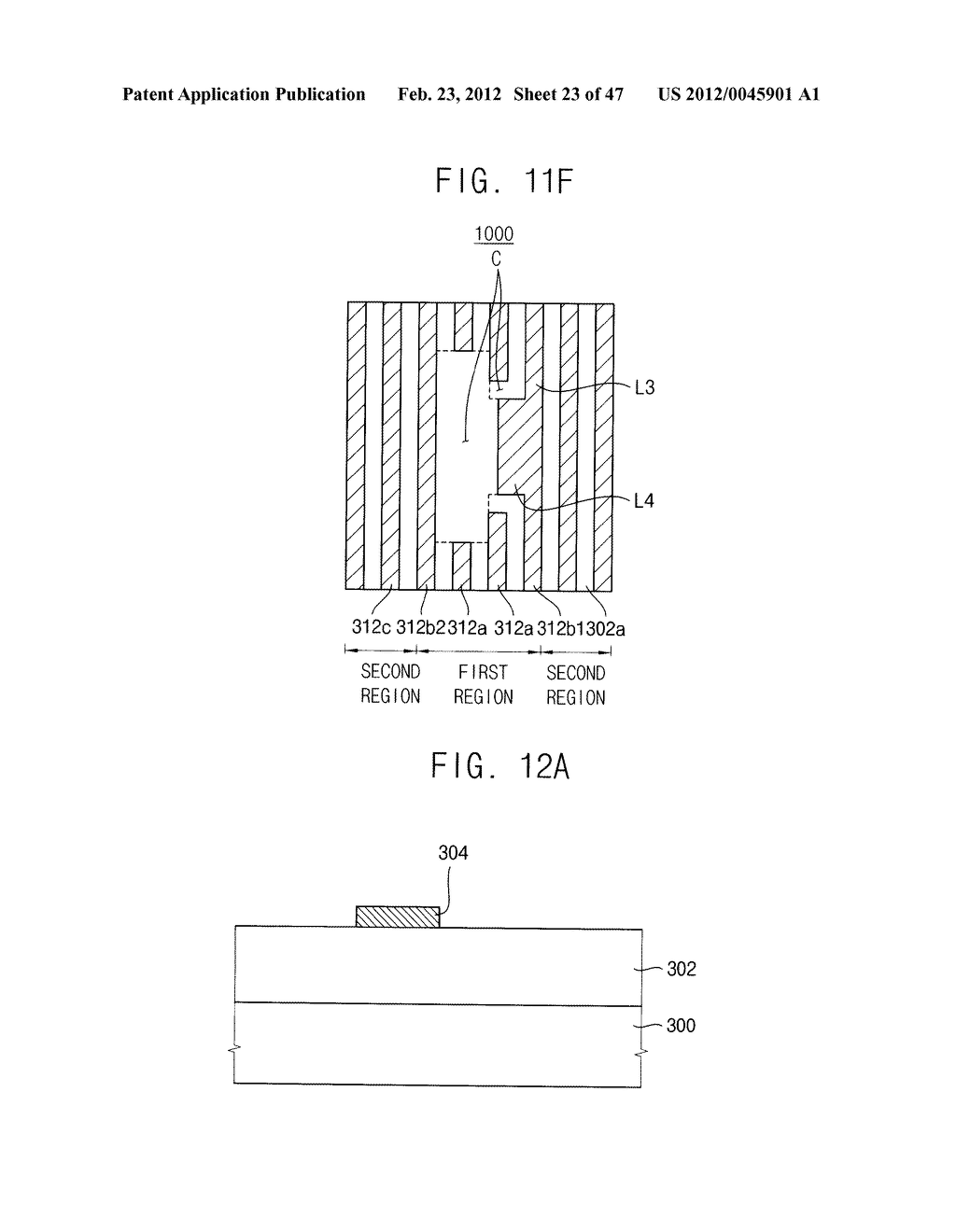 METHOD OF FORMING A PATTERN STRUCTURE FOR A SEMICONDUCTOR DEVICE - diagram, schematic, and image 24