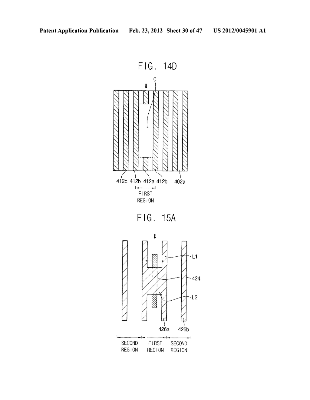 METHOD OF FORMING A PATTERN STRUCTURE FOR A SEMICONDUCTOR DEVICE - diagram, schematic, and image 31