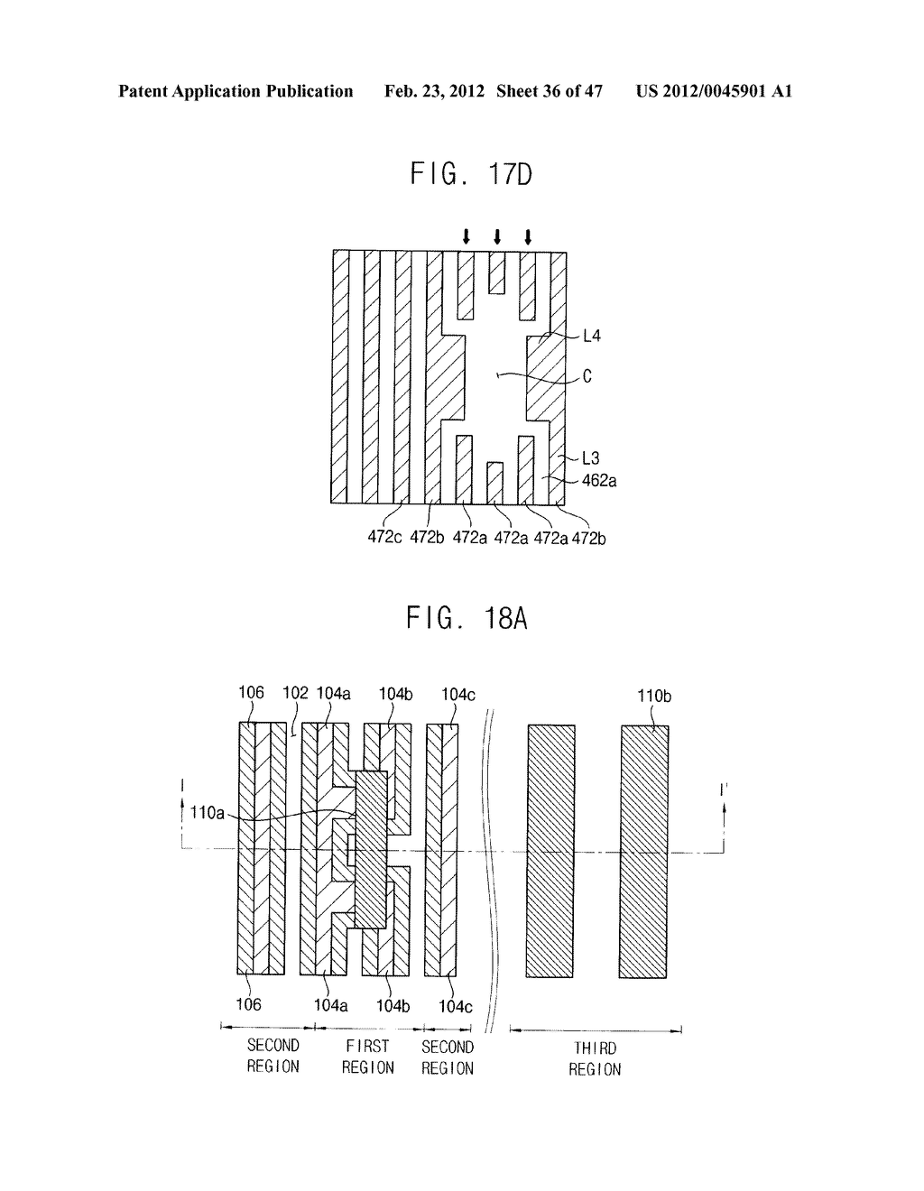 METHOD OF FORMING A PATTERN STRUCTURE FOR A SEMICONDUCTOR DEVICE - diagram, schematic, and image 37