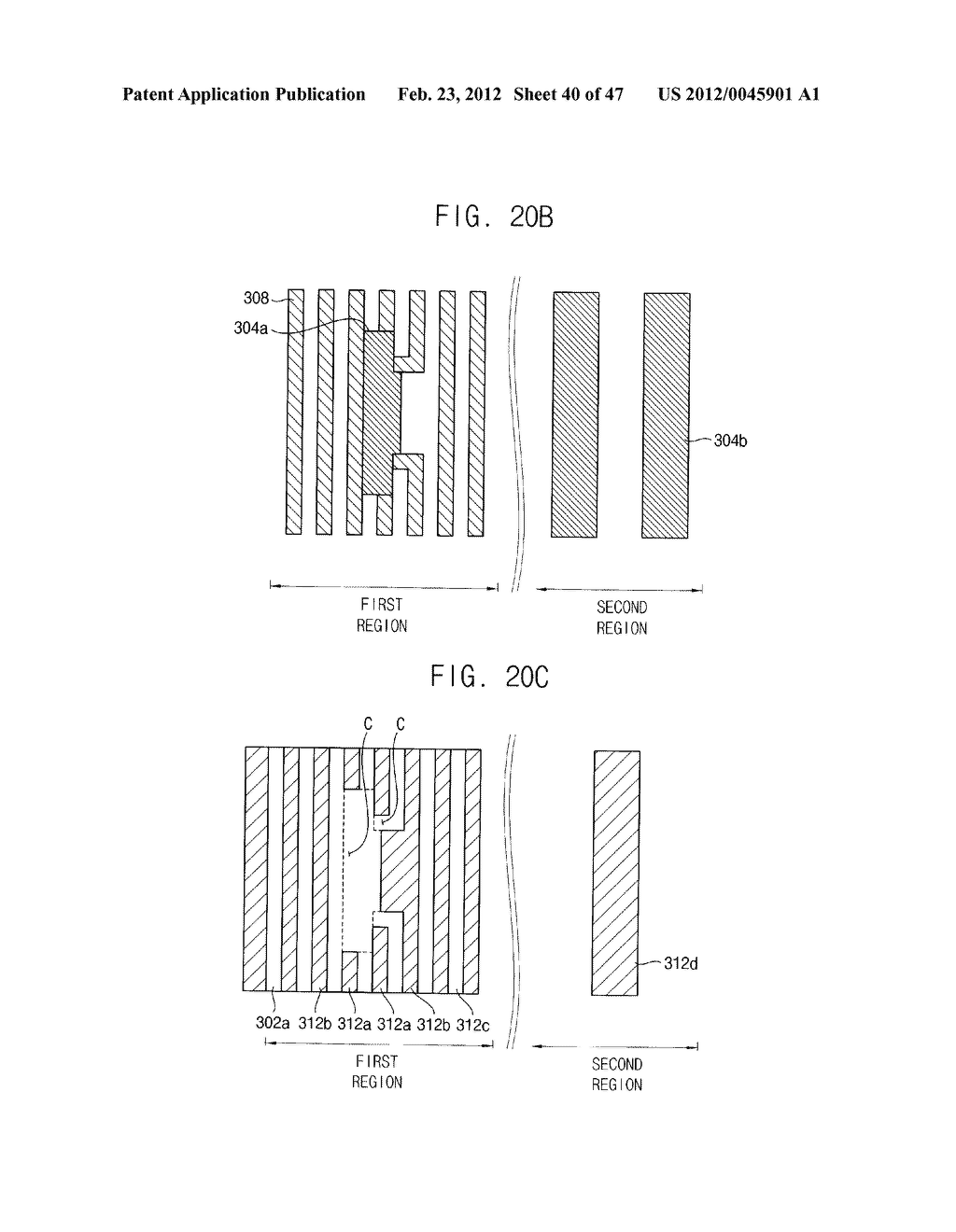 METHOD OF FORMING A PATTERN STRUCTURE FOR A SEMICONDUCTOR DEVICE - diagram, schematic, and image 41