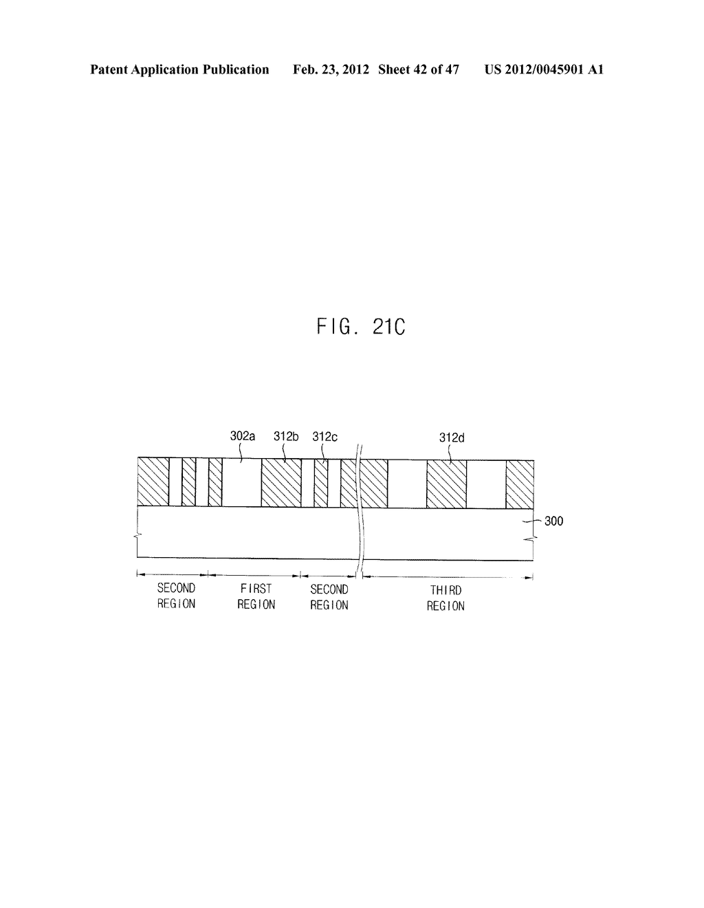 METHOD OF FORMING A PATTERN STRUCTURE FOR A SEMICONDUCTOR DEVICE - diagram, schematic, and image 43