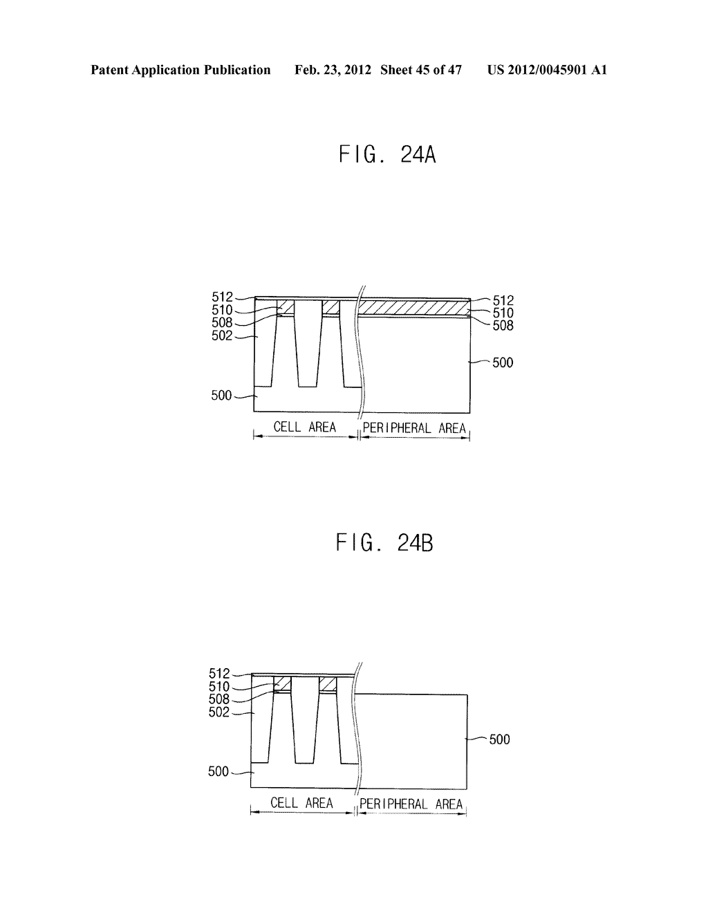 METHOD OF FORMING A PATTERN STRUCTURE FOR A SEMICONDUCTOR DEVICE - diagram, schematic, and image 46