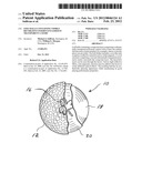 GOLF BALLS CONTAINING VISIBLE DECORATIVE INSERTS ENCLOSED IN TRANSPARENT     LAYERS diagram and image