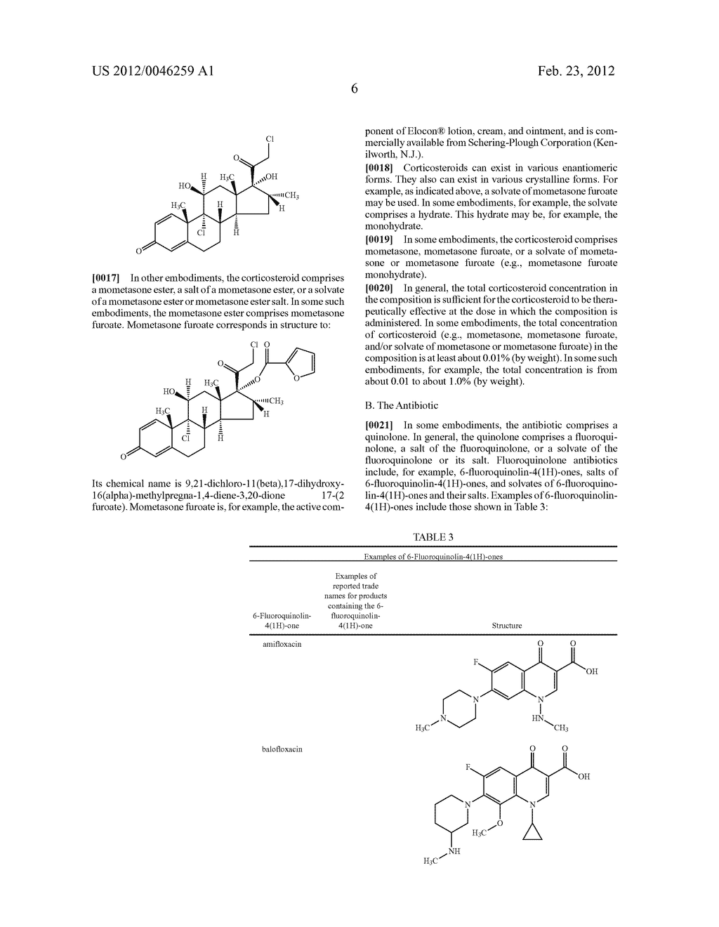COMPOSITION COMPRISING AN ANTIBIOTIC AND A CORTICOSTEROID - diagram, schematic, and image 07