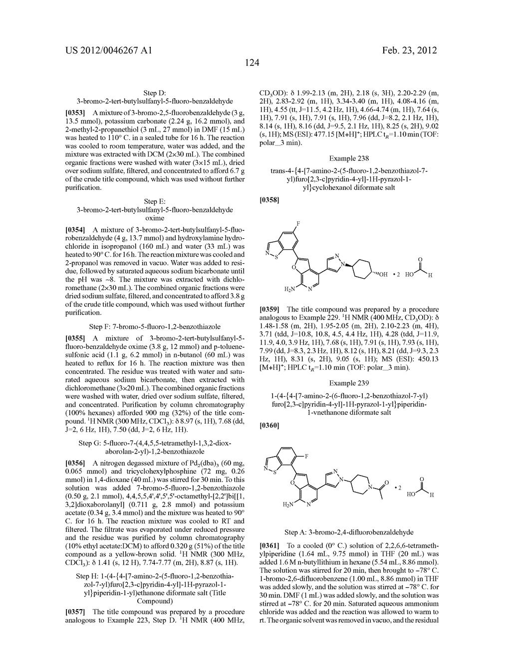 7-AMINOFUROPYRIDINE DERIVATIVES - diagram, schematic, and image 125