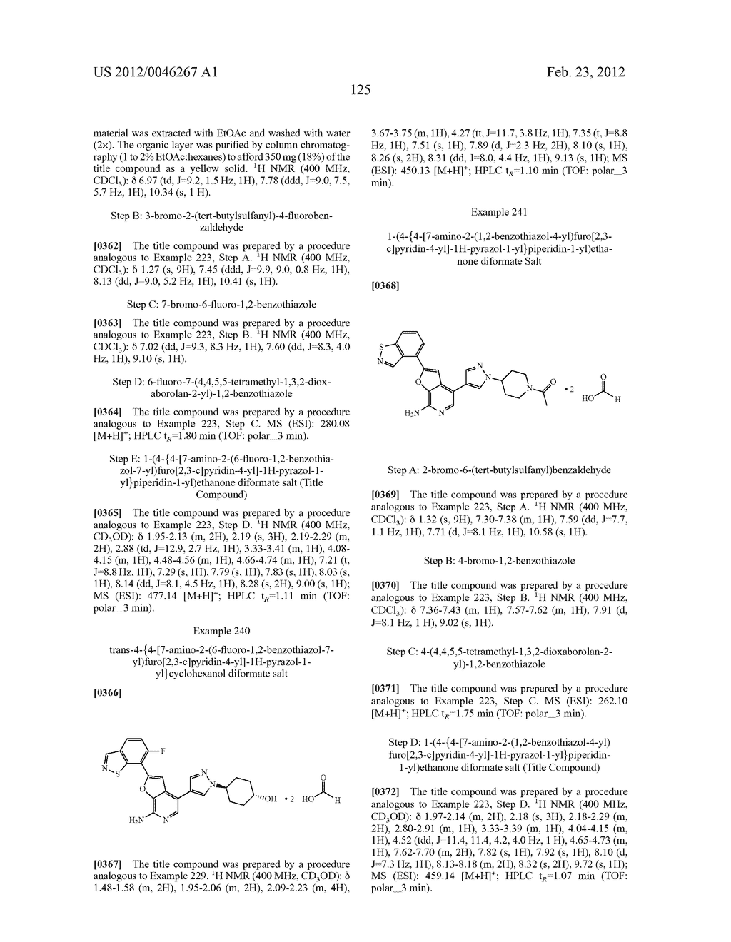 7-AMINOFUROPYRIDINE DERIVATIVES - diagram, schematic, and image 126