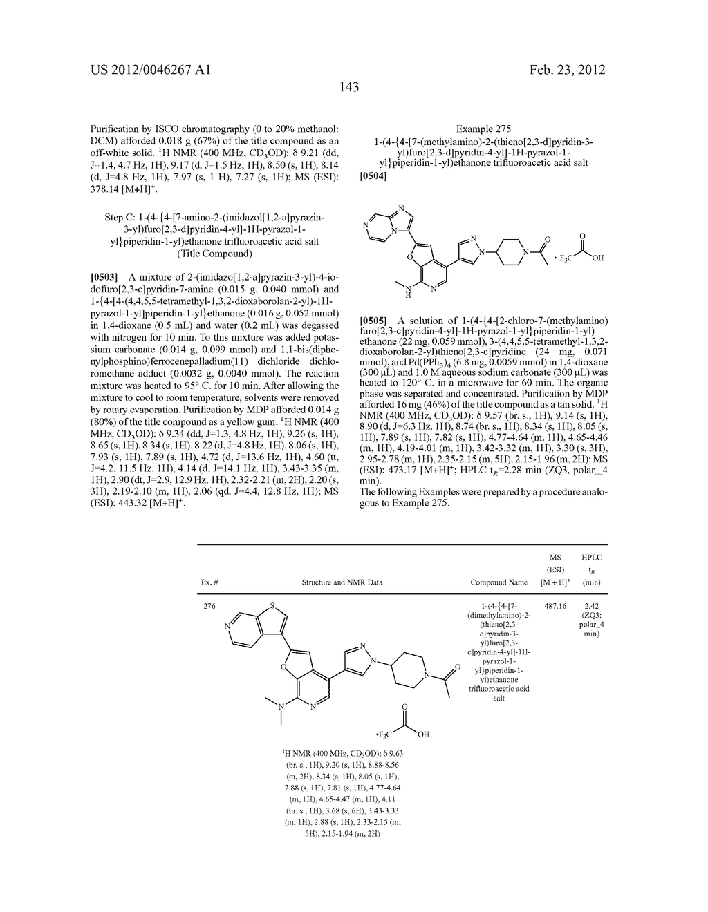 7-AMINOFUROPYRIDINE DERIVATIVES - diagram, schematic, and image 144