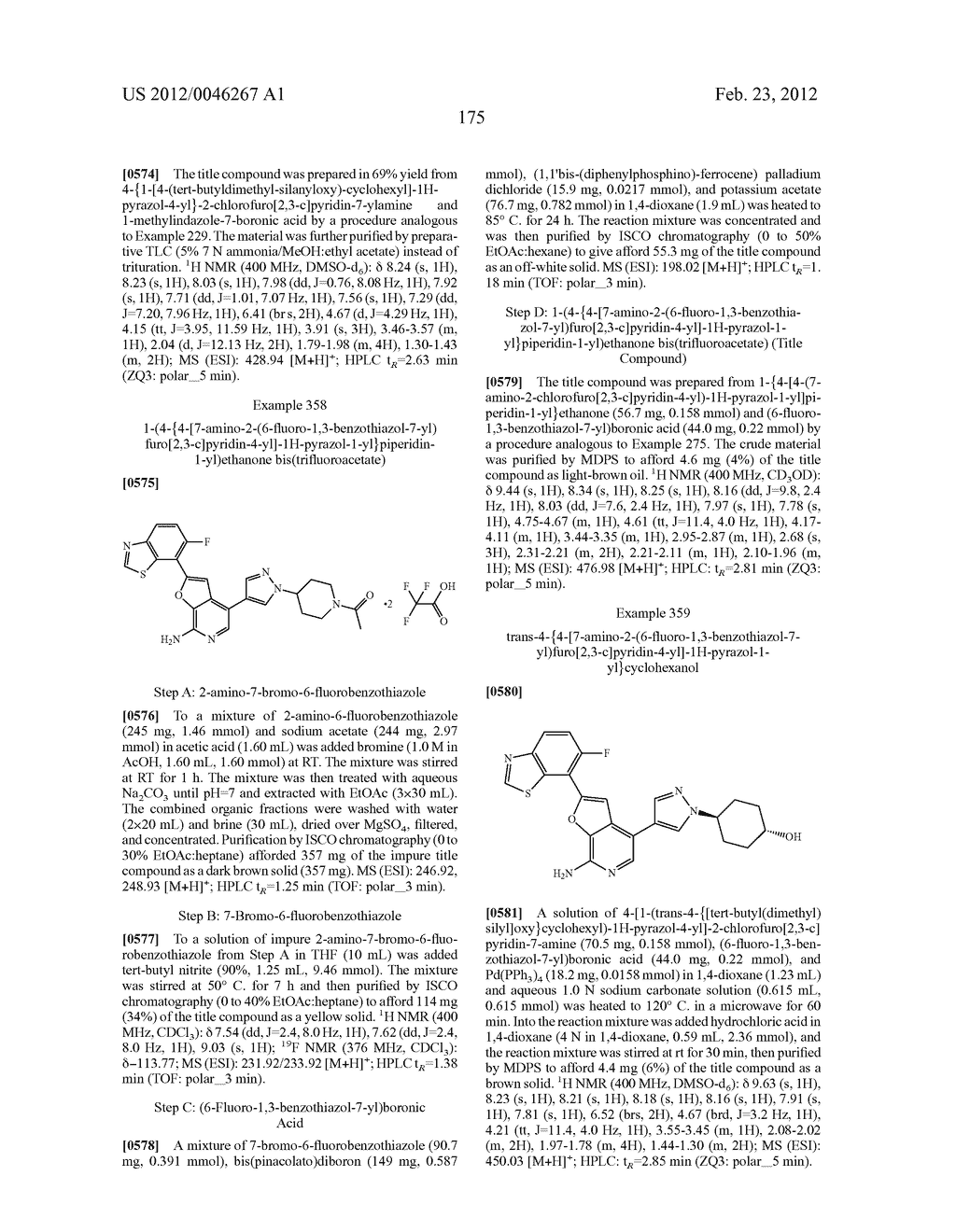 7-AMINOFUROPYRIDINE DERIVATIVES - diagram, schematic, and image 176