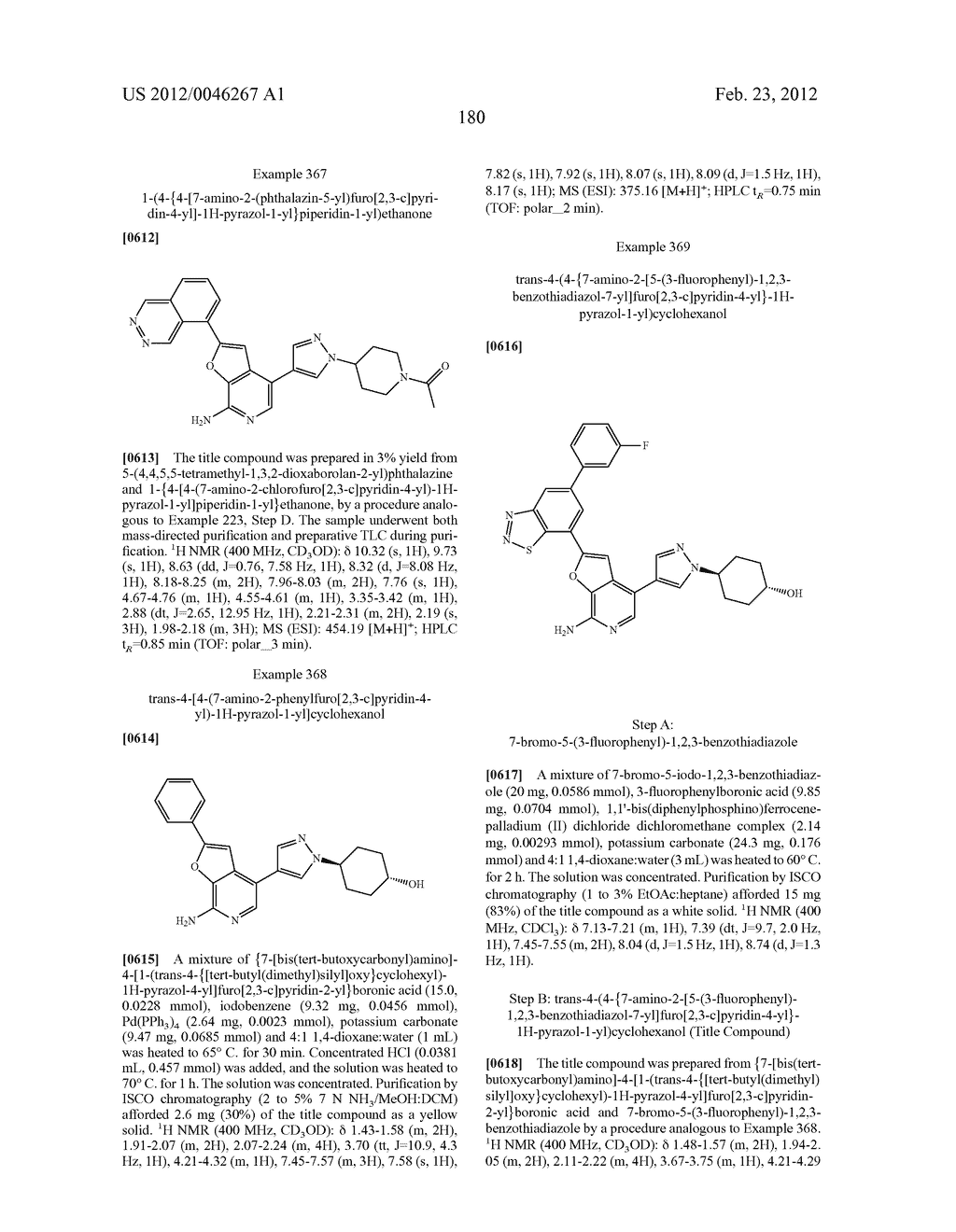 7-AMINOFUROPYRIDINE DERIVATIVES - diagram, schematic, and image 181