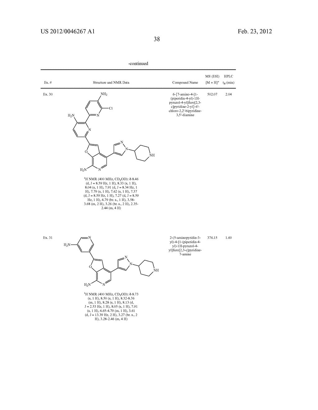 7-AMINOFUROPYRIDINE DERIVATIVES - diagram, schematic, and image 39