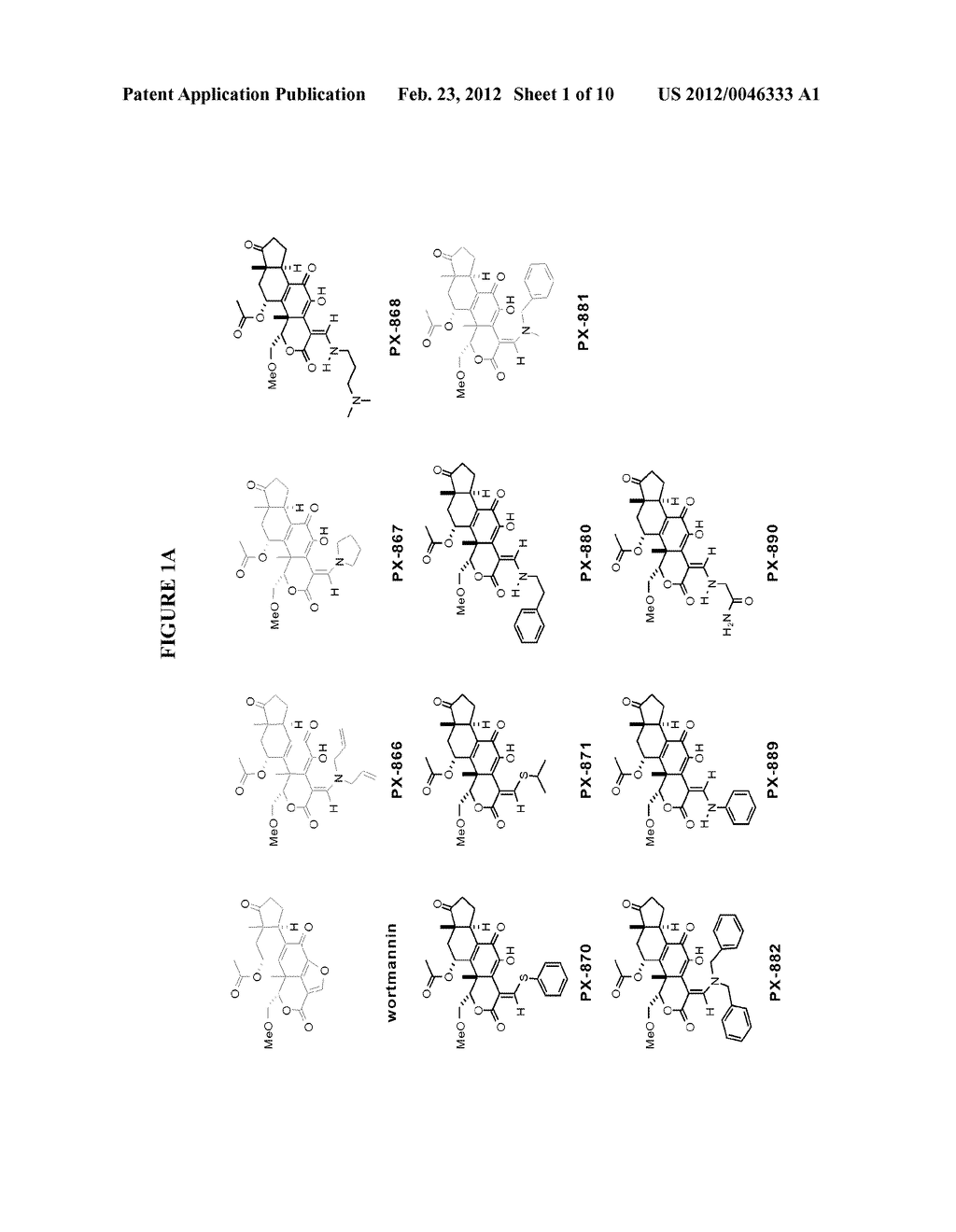 Methods and Compositions of PI-3 Kinase Inhibitors for Treating Fibrosis - diagram, schematic, and image 02