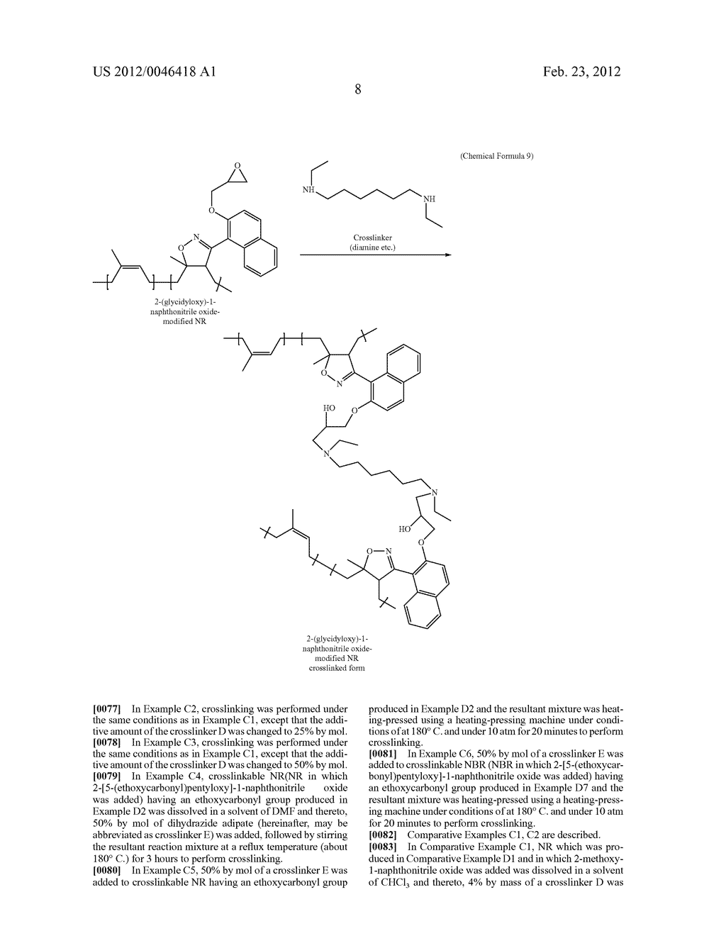 CROSSLINKABLE POLYMER MATERIAL, CROSSLINKED POLYMER MATERIAL, AND     PRODUCTION METHOD THEREOF - diagram, schematic, and image 10