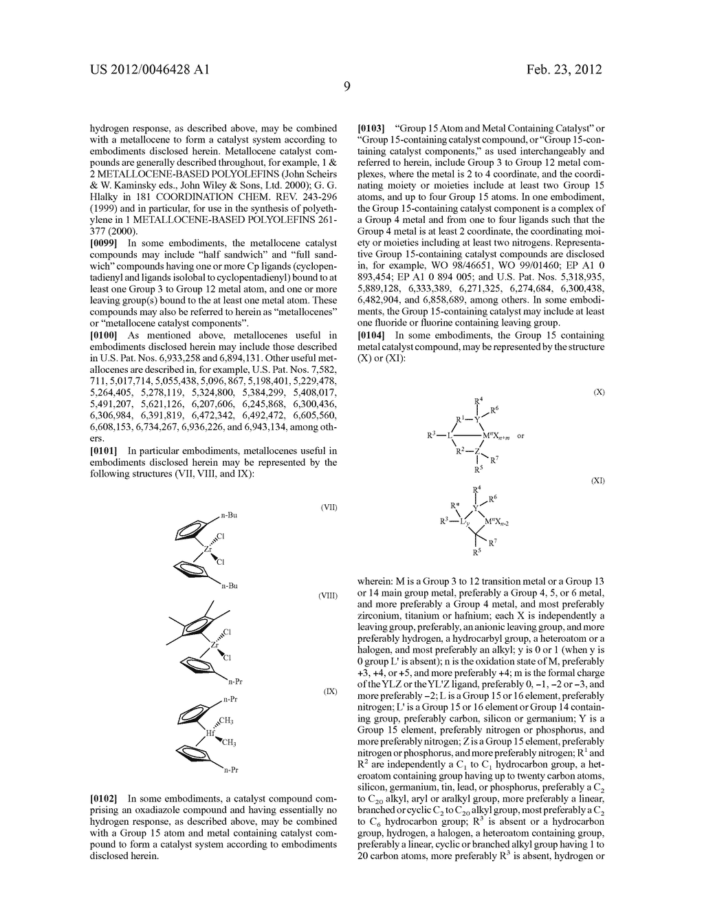 Mixed Metal Catalyst Systems Having a Tailored Hydrogen Response - diagram, schematic, and image 13