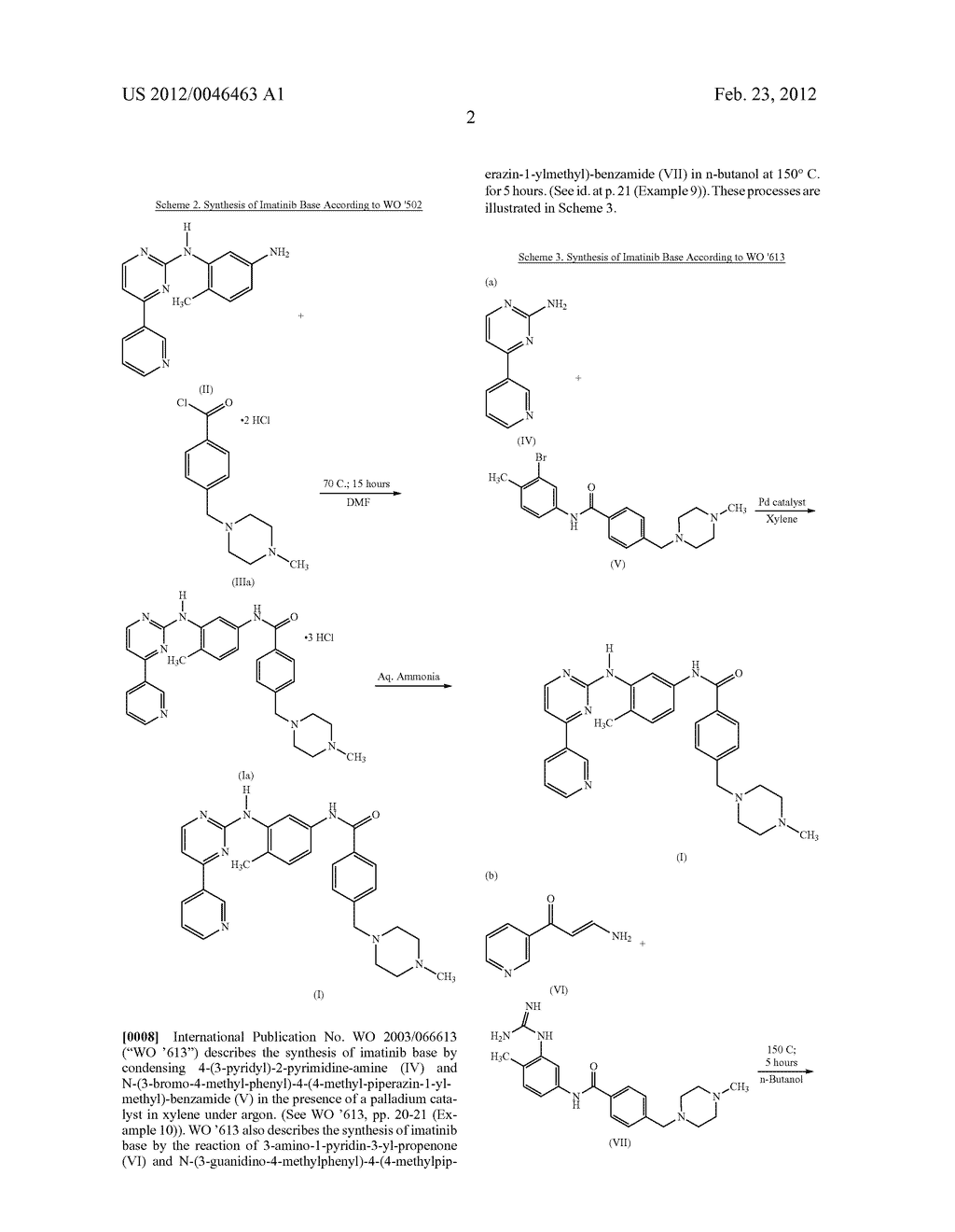 Process for the Preparation of Imatinib Base - diagram, schematic, and image 05