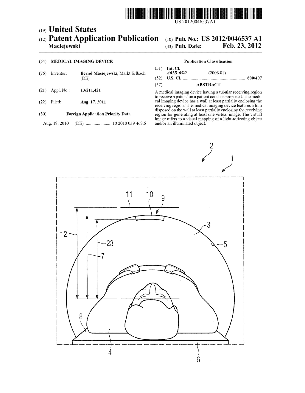 Medical Imaging Device - diagram, schematic, and image 01