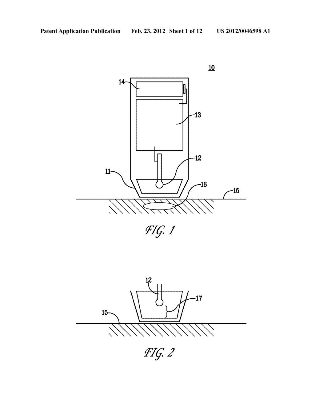 Contactless Electropermeabilization Electrode and Method - diagram, schematic, and image 02