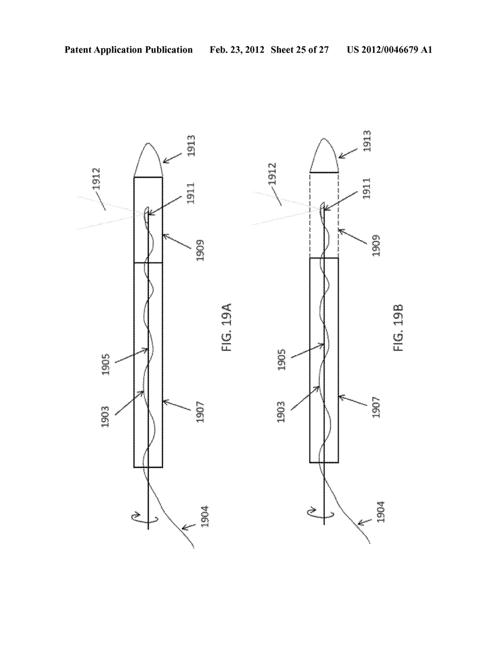 ATHERECTOMY CATHETERS WITH LONGITUDINALLY DISPLACEABLE DRIVE SHAFTS - diagram, schematic, and image 26