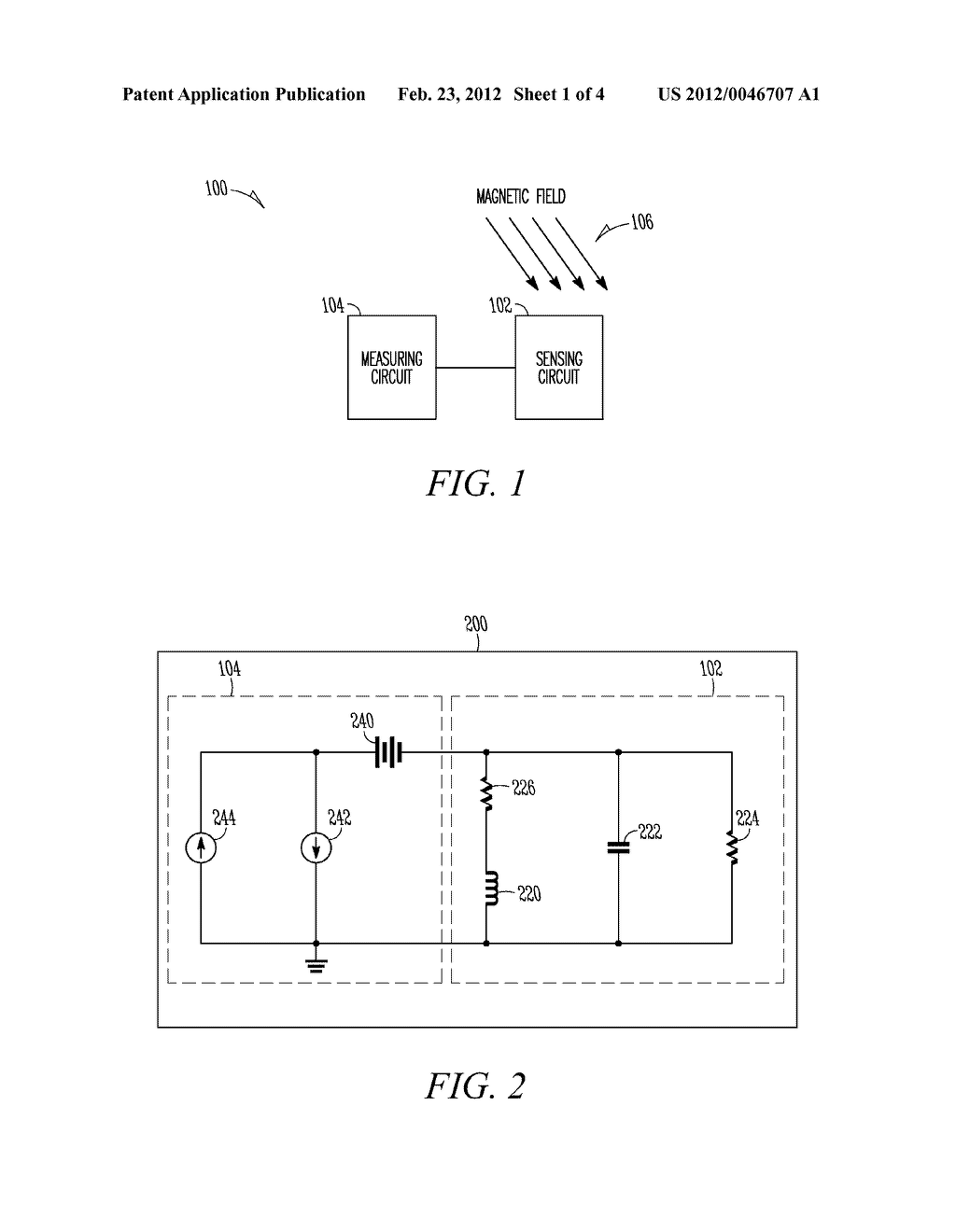 SYSTEMS AND METHODS FOR SENSING EXTERNAL MAGNETIC FIELDS IN IMPLANTABLE     MEDICAL DEVICES - diagram, schematic, and image 02